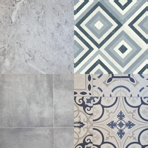 Tile design vinyl lino - design,