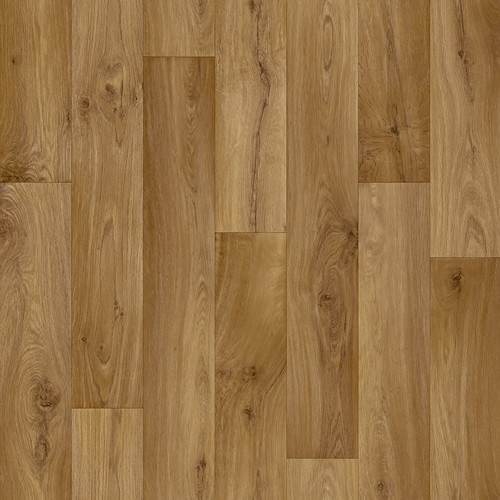 Natural oak plank - effect, vinyl
