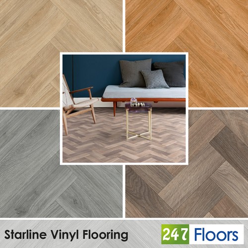 Herringbone starline vinyl - herringbone,