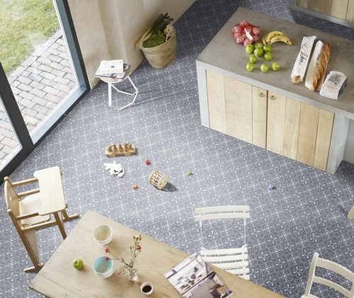 990m grey gothic - tile, effect