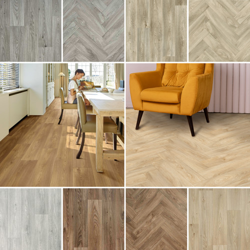 4mm wood effect parquet - 4mm,