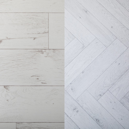 White oak vinyl flooring - white,